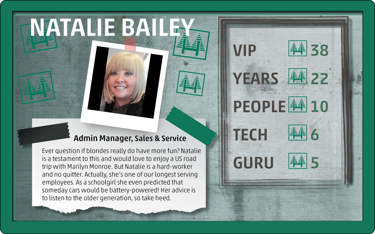 Natalie Bailey - Admin Manager, Sales & Service - learn more