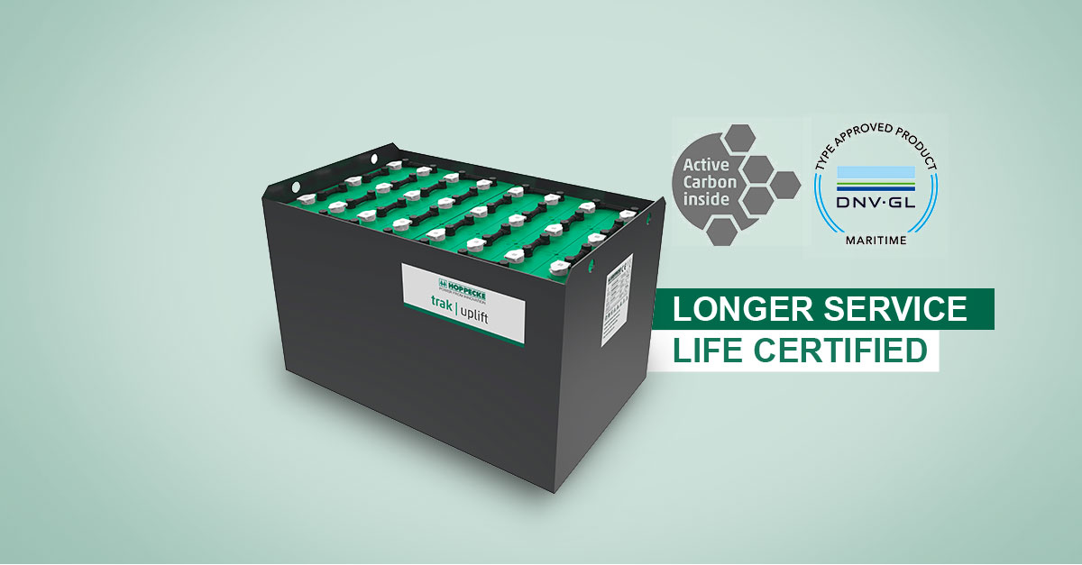 trak | uplift batteries are now certified to have a longer service life! - learn more