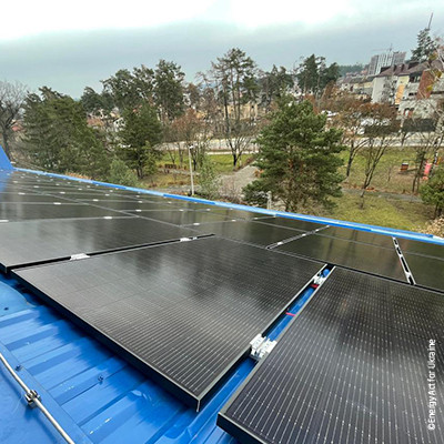 "Solar helps" project. HOPPECKE helps