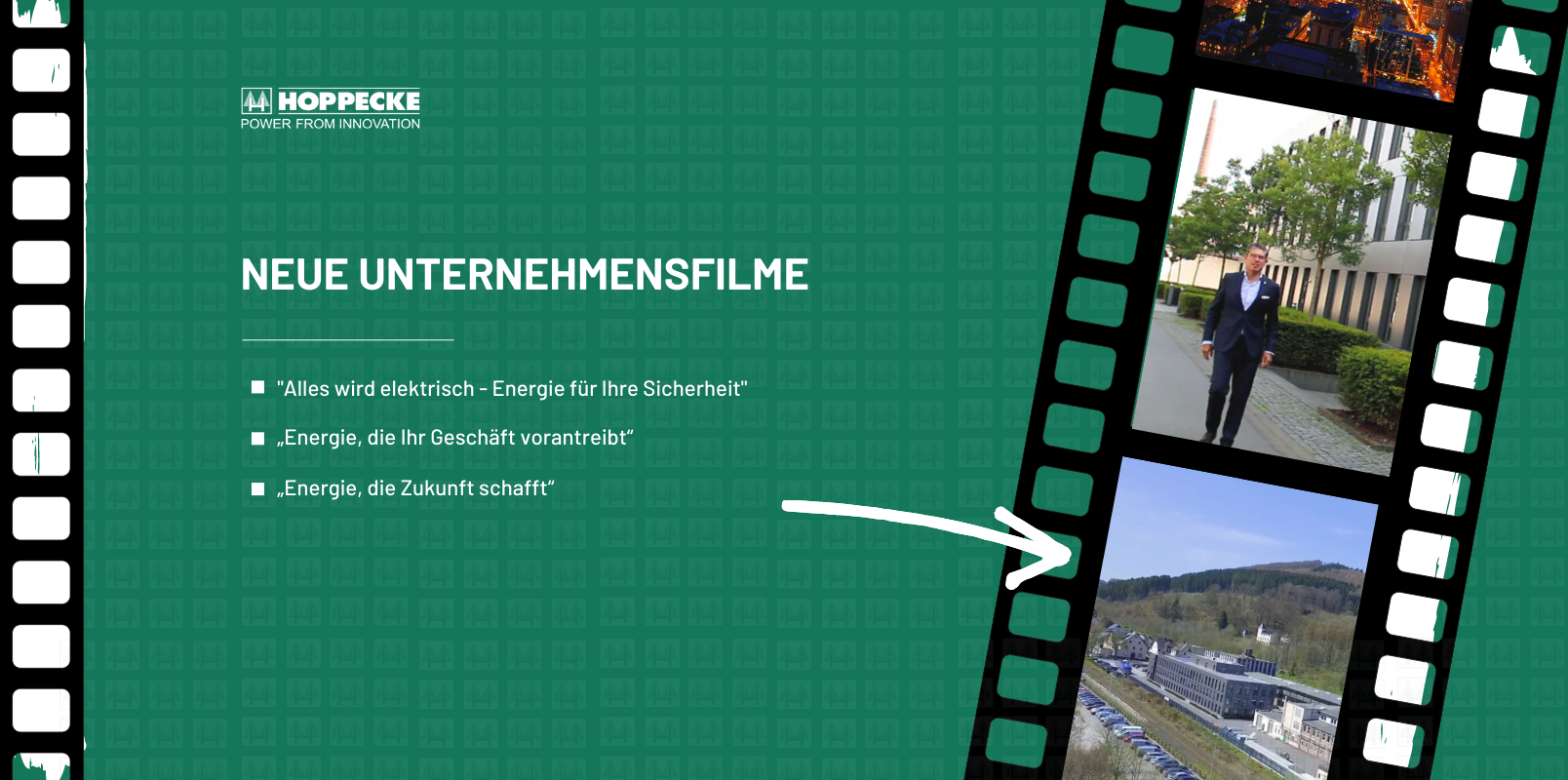 Vorhang auf für unsere neuen Unternehmensfilme! - Montag, 11.04.2022