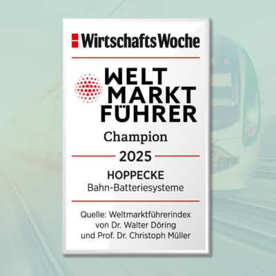HOPPECKE einer der 500 Weltmarktführer in Deutschland
