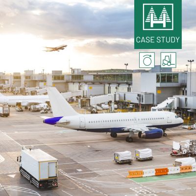 Increasing the efficiency of airport vehicles