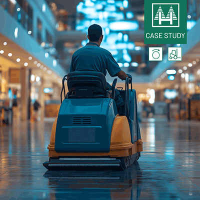 Power optimization for professional cleaning equipment