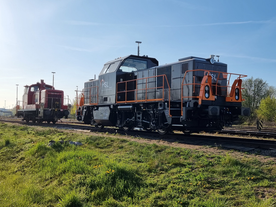 [Translate to English US:] Europe's first lithium hybrid locomotive - Alstom H3 - Hybrid Locomotive