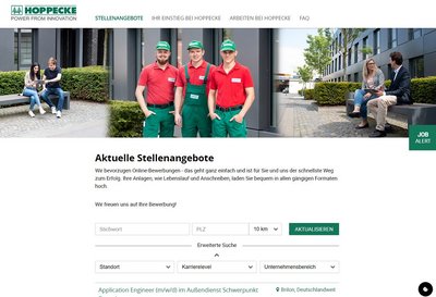 Neuer Karriereportal online!