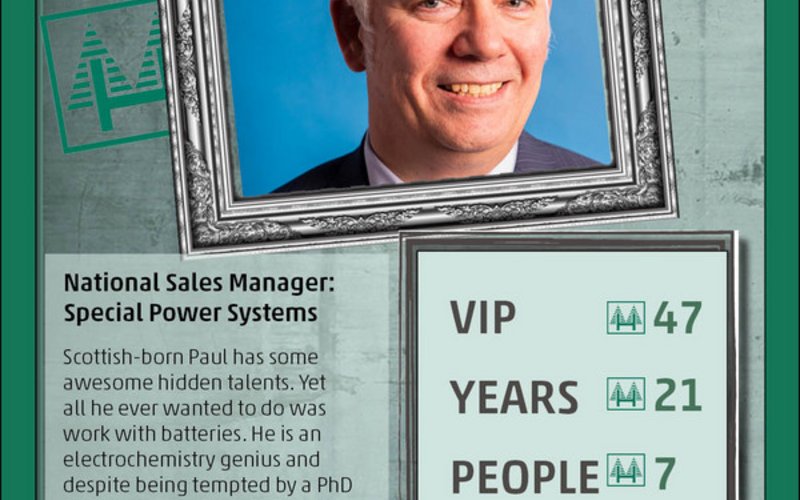 Hoppecke Top Profile - Paul Butchart BSc CChem MRSC - Tuesday, 30.06.2020
