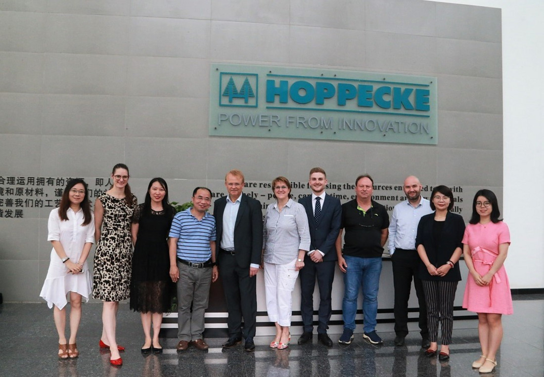 德国驻华公使及德国工商大会代表团访问荷贝克武汉公司 - Thursday, 23.08.2018