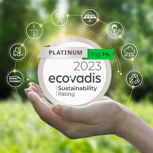 [Translate to Chinese:] HOPPECKE receives sustainability award from EcoVadis